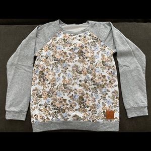 & Floral Sweatshirt